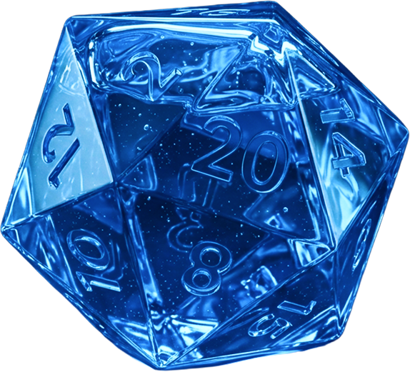 Crystalline d20
